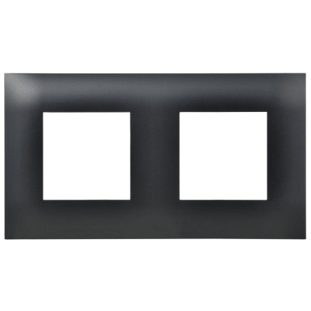 Рамка 2-м SKANDY SK-F02Bl черн. IEK SK-M22-K02 Рамка 2-м SKANDY SK-F02Bl черн. IEK SK-M22-K02