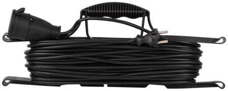 Удлинитель-шнур на рамке 1х30м без заземл. ПВС 2х0.75 GREEN LINE FR-6-30m Эра Б0065136 Удлинитель-шнур на рамке 1х30м без заземл. ПВС 2х0.75 GREEN LINE FR-6-30m Эра Б0065136