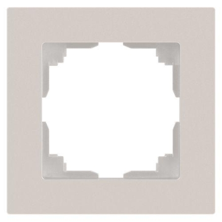 Рамка 1-м СП Accent 6-501-06 перламутр. Intro Б0063753