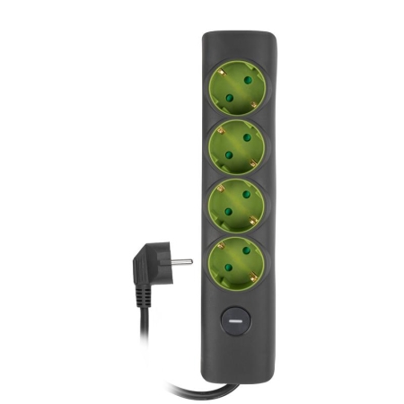 Удлинитель 4х5м с заземл. с выкл. сер. ET-04-500G JAZZway 5051898 Удлинитель 4х5м с заземл. с выкл. сер. ET-04-500G JAZZway 5051898