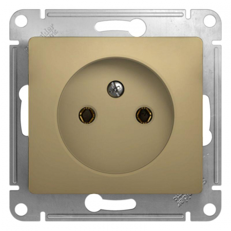 Розетка 1-м СП Glossa 16А IP20 без заземл. механизм титан SE GSL000441 Розетка 1-м СП Glossa 16А IP20 без заземл. механизм титан SE GSL000441