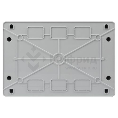 Корпус навесной COMFORT ЩРН-П-12 IP41 пластик. прозр. крышка бел. bs12cw Эра Б0067233
