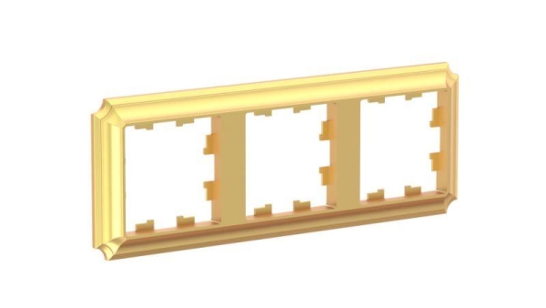 Рамка 3-м AtlasDesign Antique универс. зол. SE ATN101603 Рамка 3-м AtlasDesign Antique универс. зол. SE ATN101603