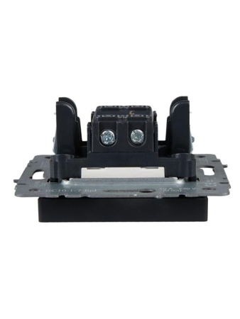 Выключатель проходной 1-кл. СП BRITE ВС10-1-7-БрГ 10А с индик. механизм графит IEK BR-V12-1-10-K53